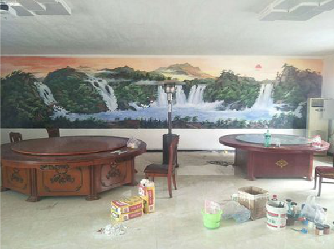 肥东墙绘-写实风景