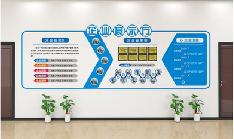 肥东设计师必看的文化墙设计定律。