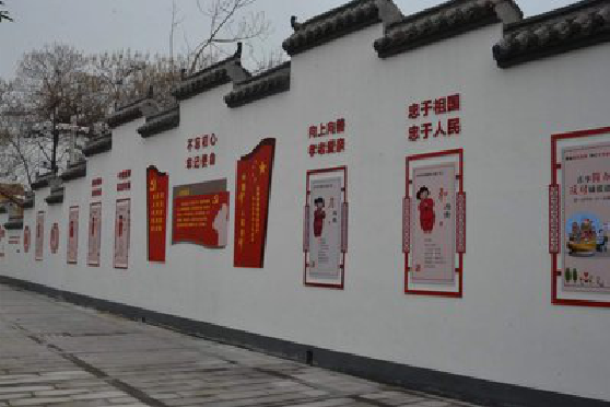 肥东墙体彩绘-乡村文化墙