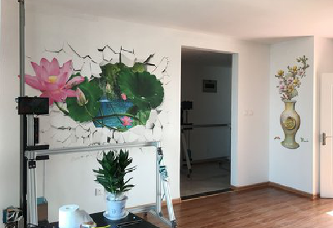 肥东墙体彩绘相比墙纸的优势。