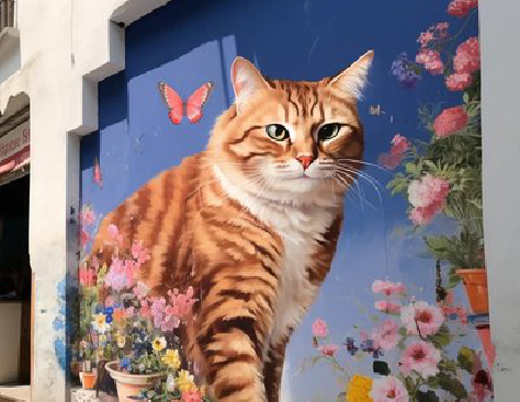 肥东自己绘制有个性的手绘墙