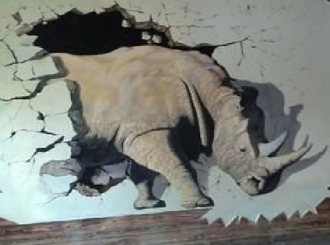 肥东在墙绘中，如何绘制3D效果？