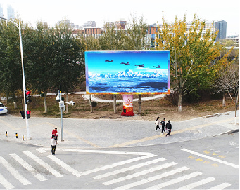 肥东户外大屏广告投放要点。